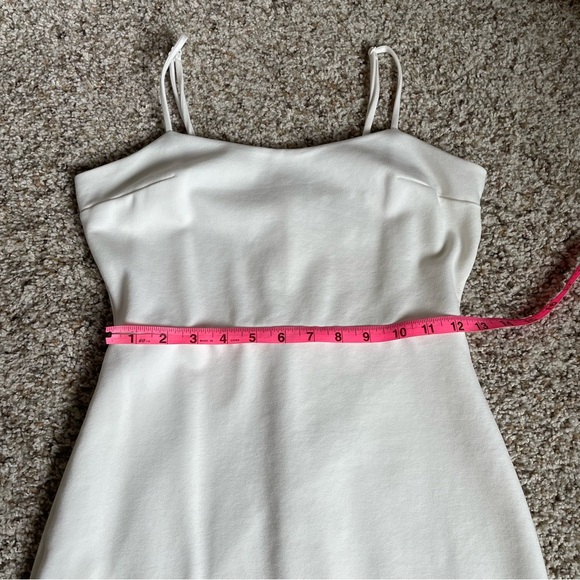 Lulus Spoonful of Sass White Ruffled Bodycon Mini Dress small - Picture 6 of 11